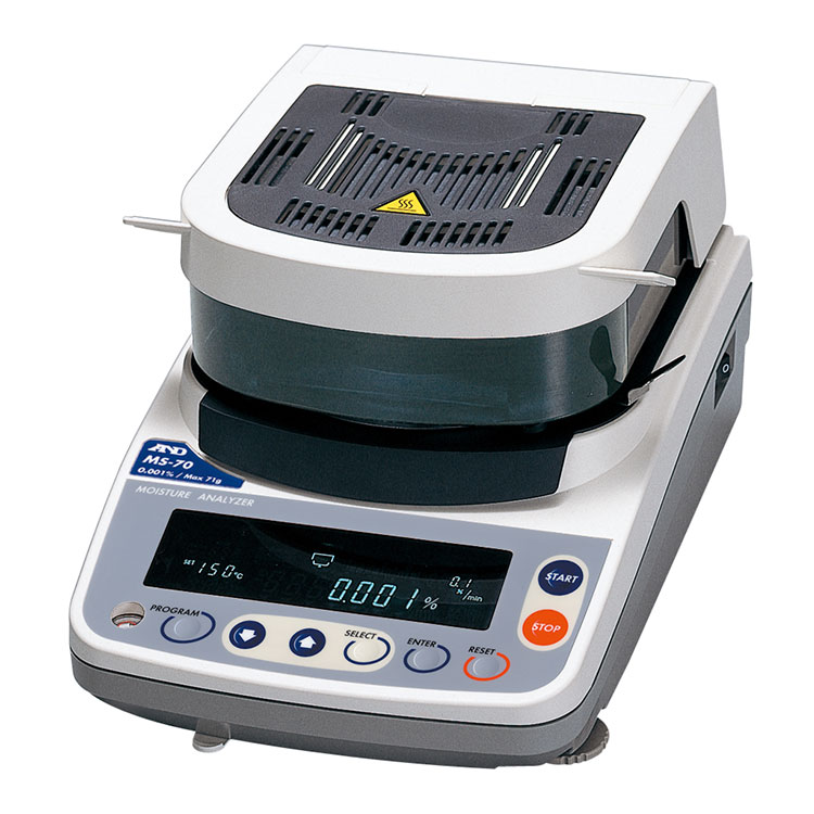日本AND水分份測定儀器計MS-70 MX-50 MF-50 ML-50檢測微量含水率 (5).jpg